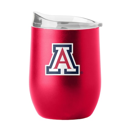 Logo Brands Arizona 16oz Flipside Powder Coat Curved Beverage 106-S16PB-34